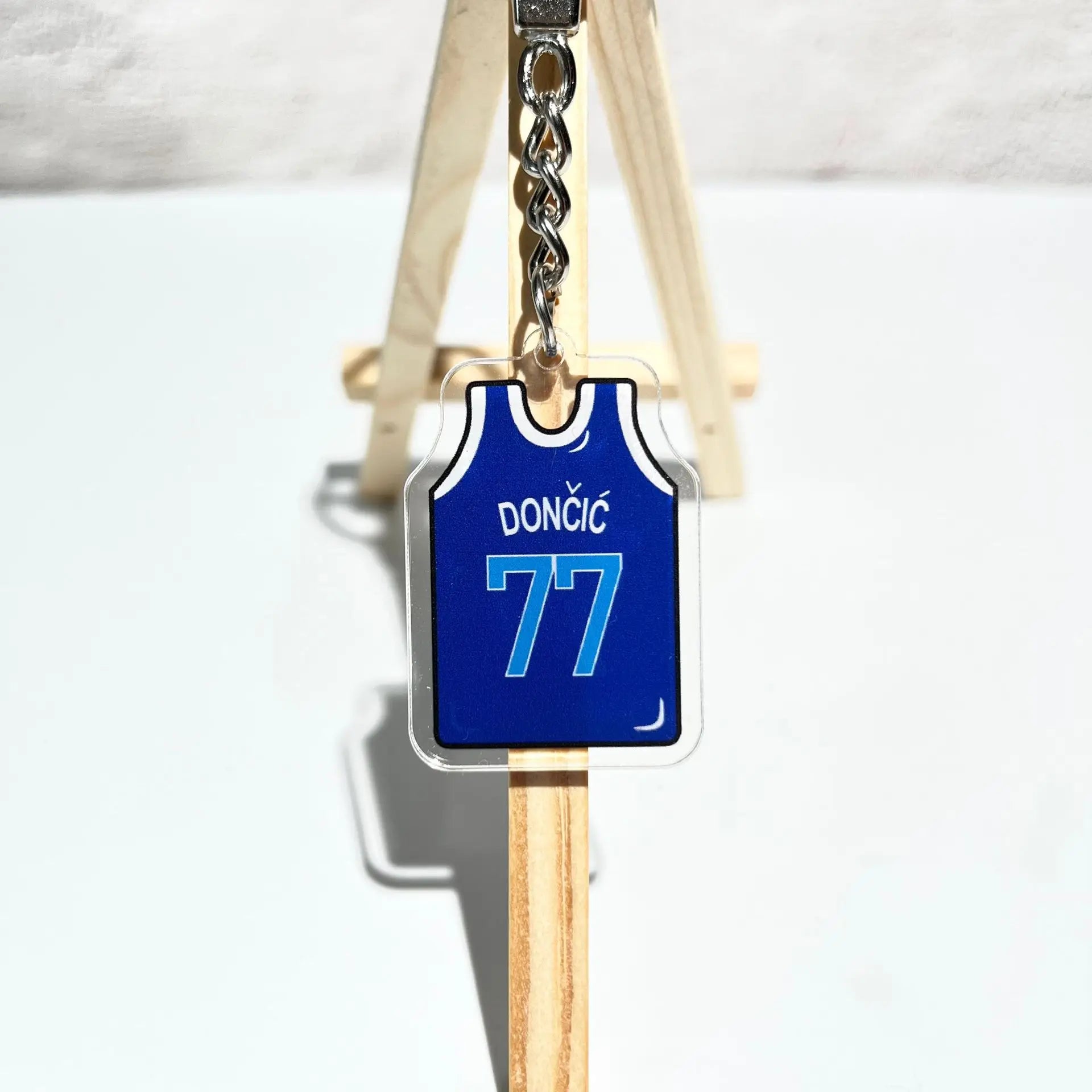 Basketball jersey key chains