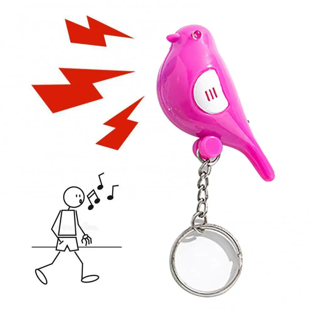 bird whistle keychain