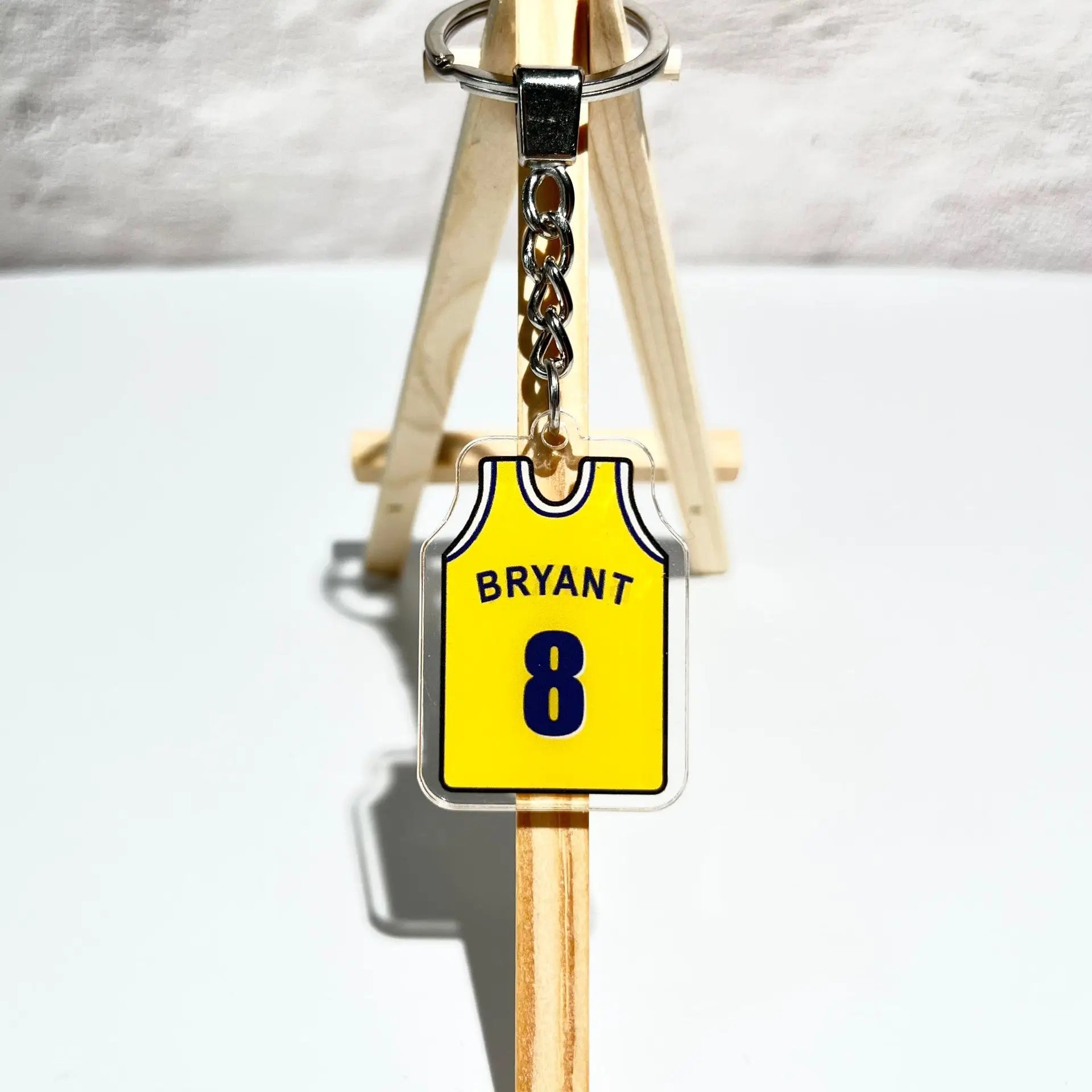 Basketball jersey key chains