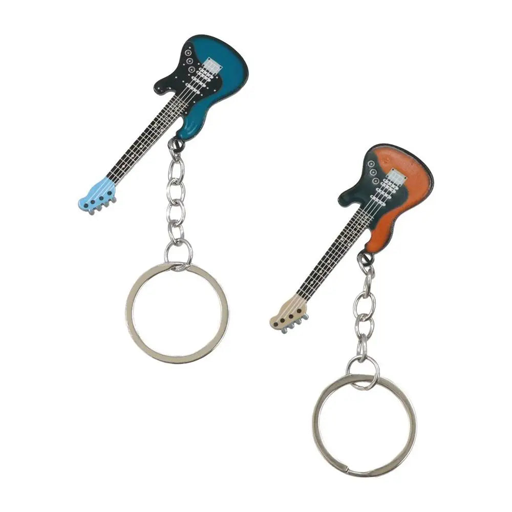 Hip Hop Guitar Key Chain