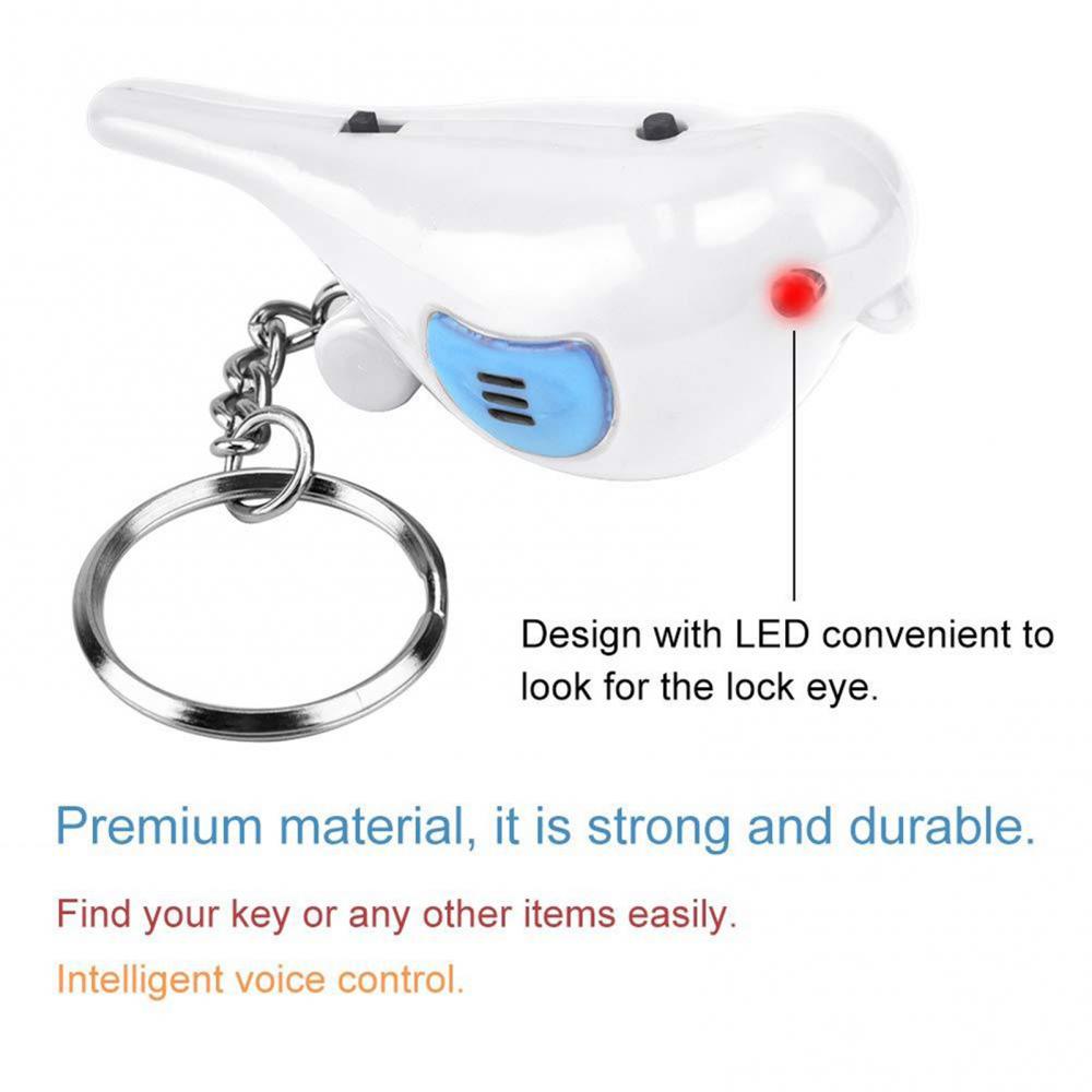 bird whistle keychain