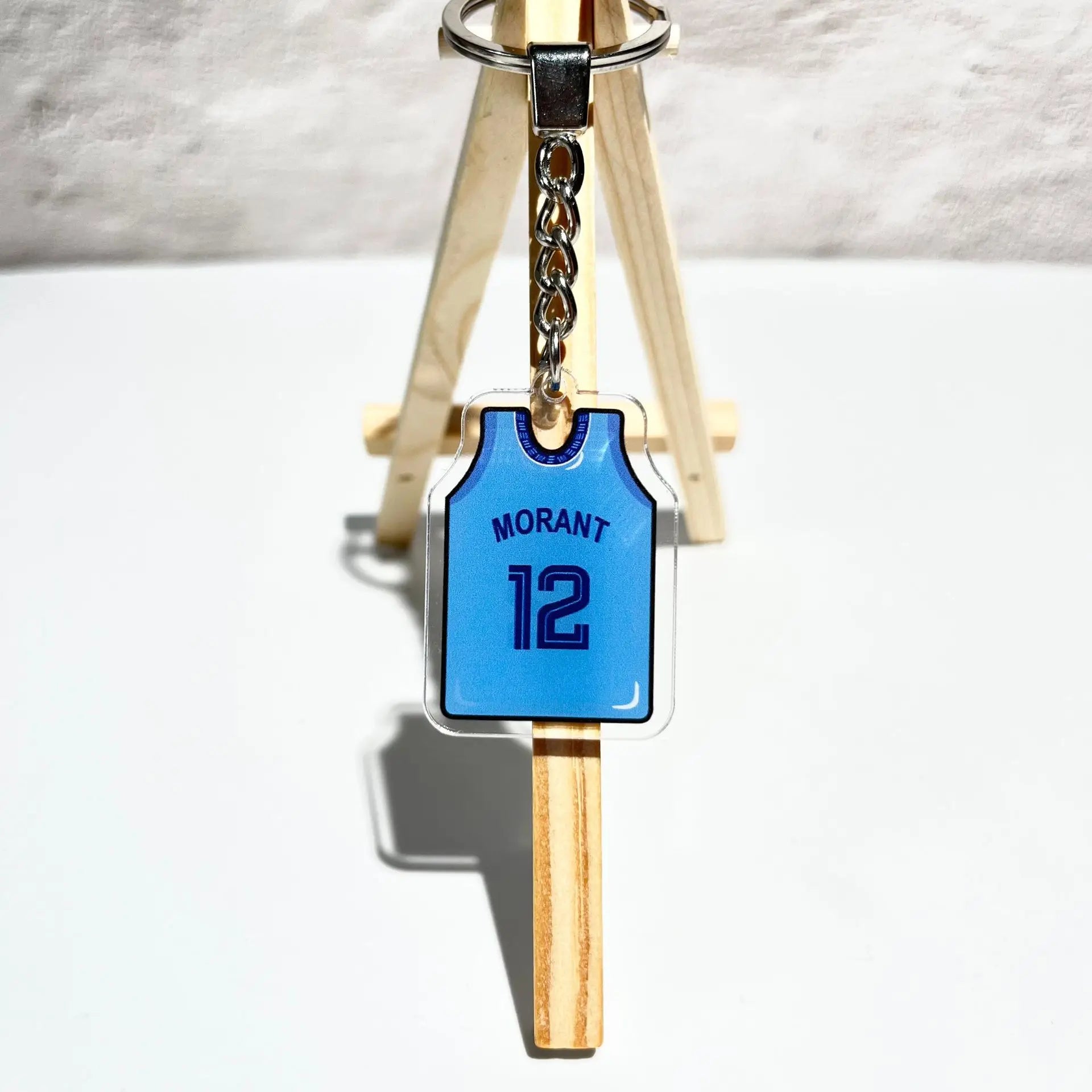 Basketball jersey key chains