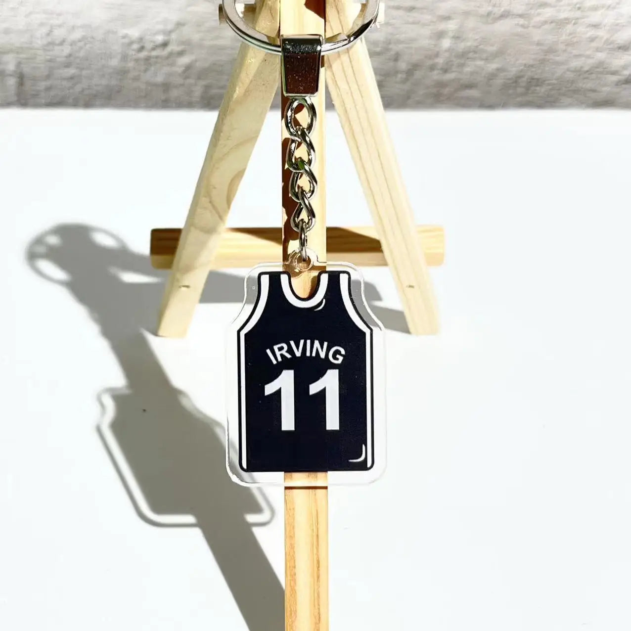 Basketball jersey key chains
