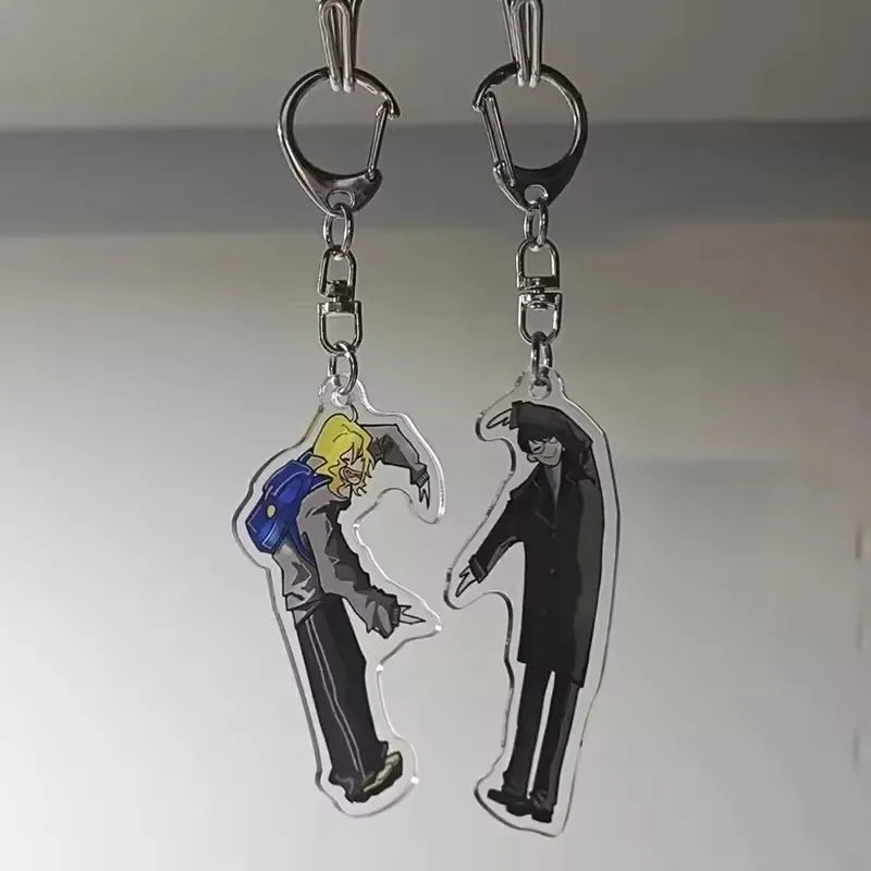 Anime Doukyuusei Kusakabe Hikaru Sajou Rihito Keychain