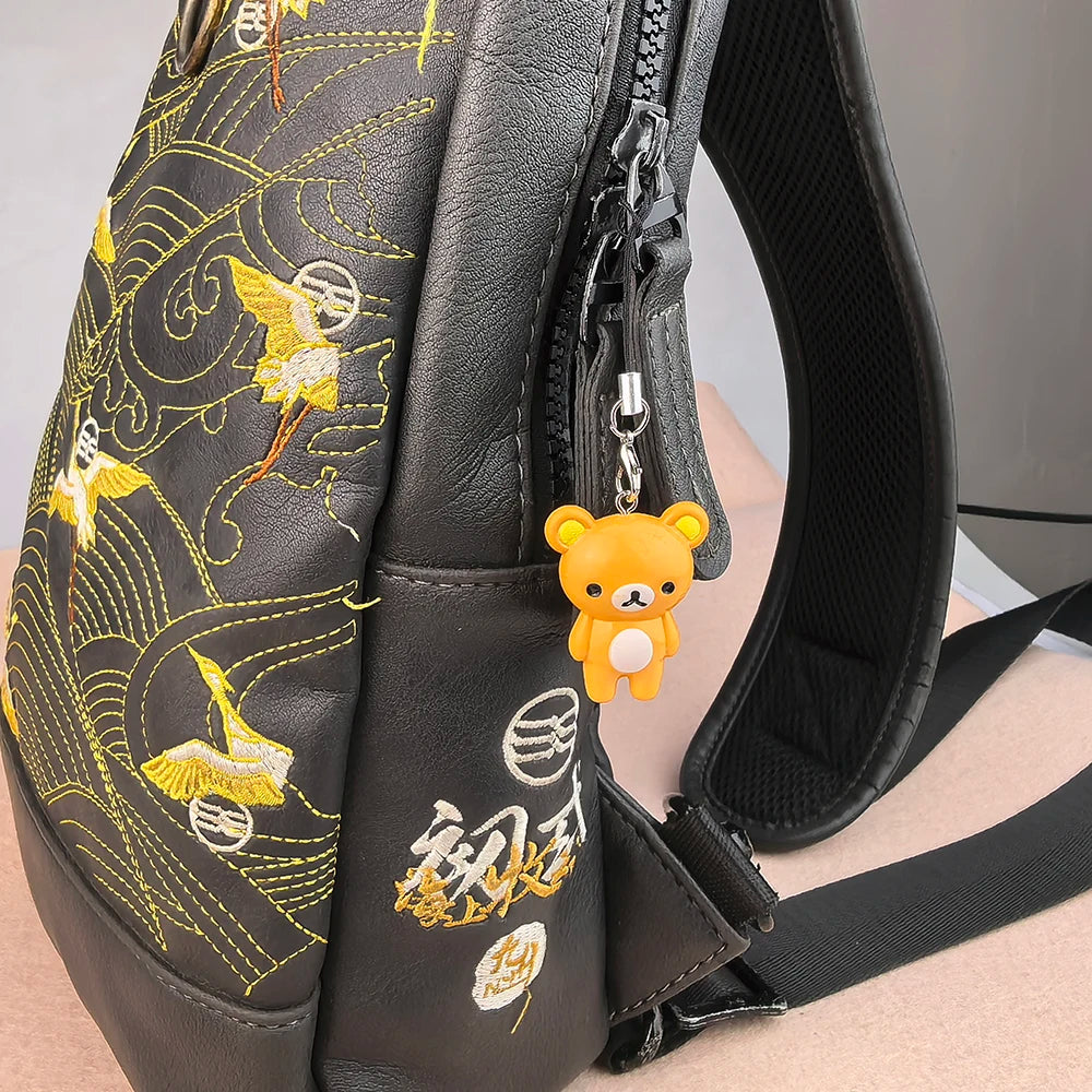 Kawaii Rilakkuma Bear key chain and phone rope