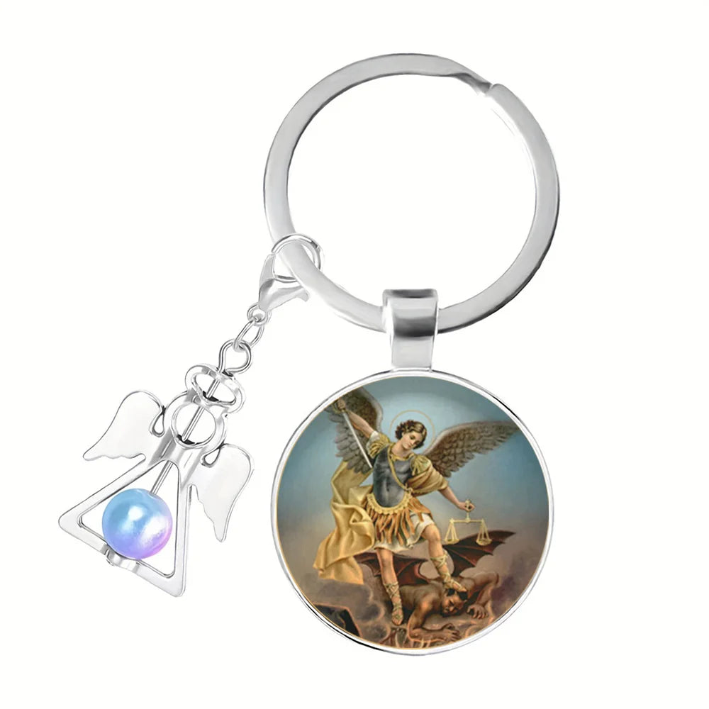 Archangel St.Michael key chain
