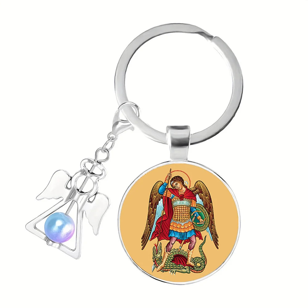 Archangel St.Michael key chain