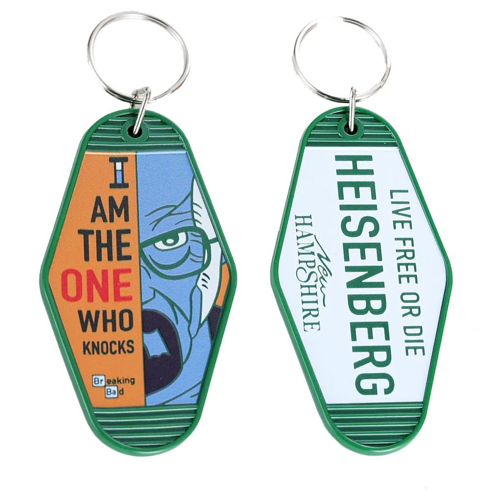 Breaking Bad Keychain I Am The One Who Knocks Key Tag