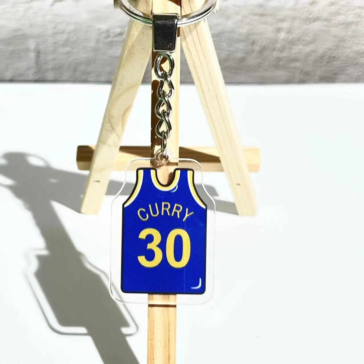 Basketball jersey key chains