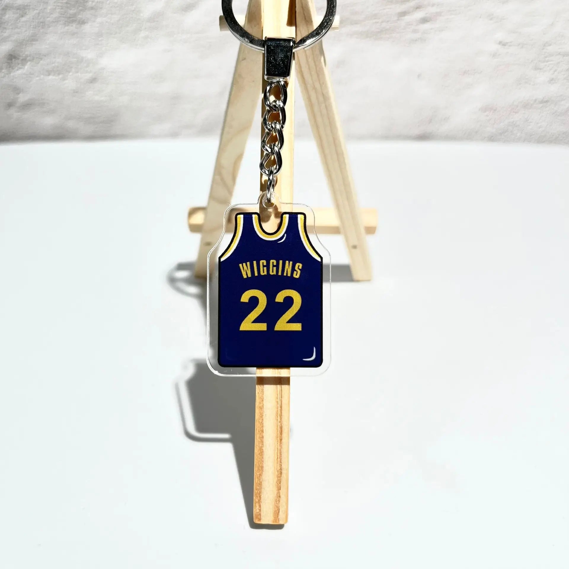 Basketball jersey key chains