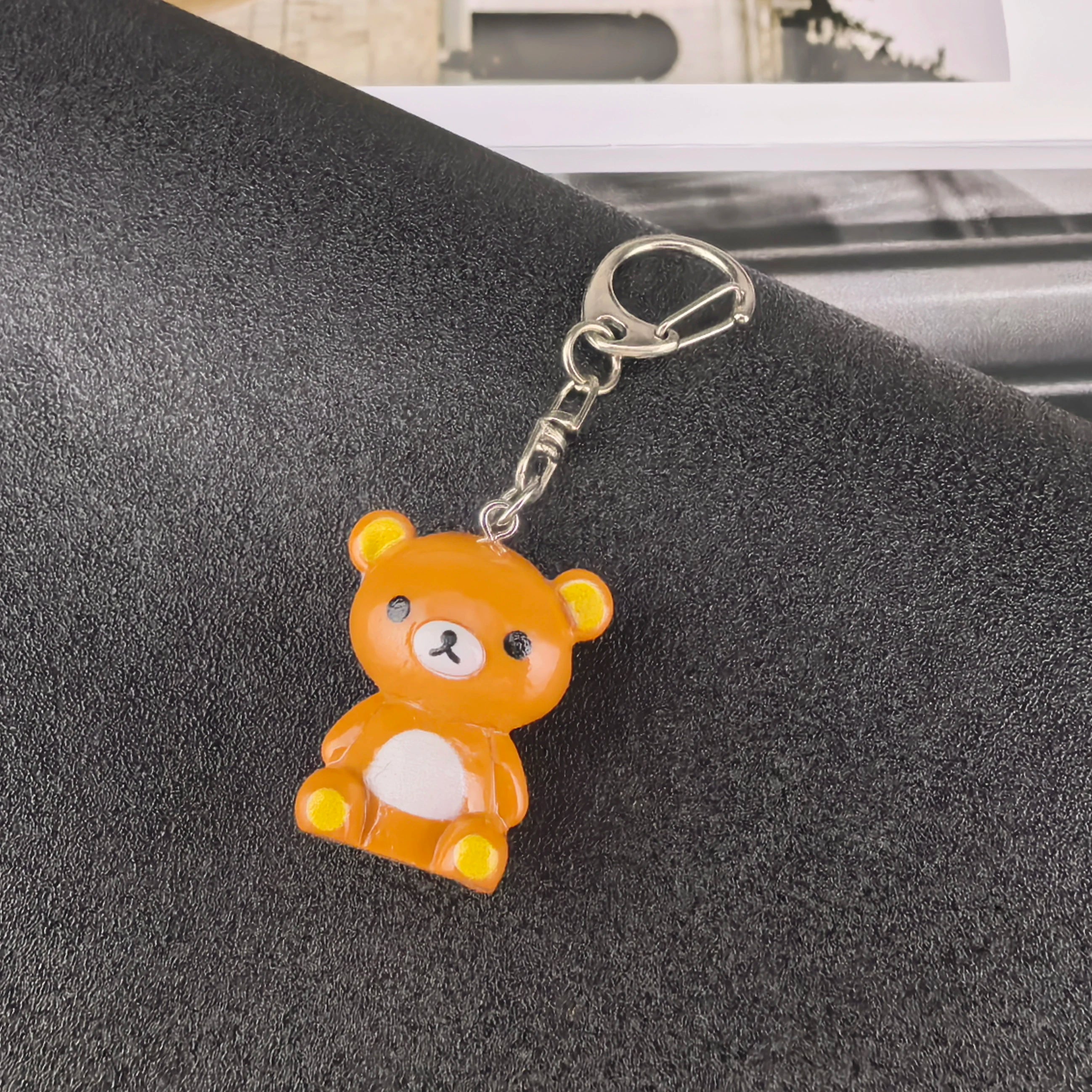 Kawaii Rilakkuma Bear key chain and phone rope